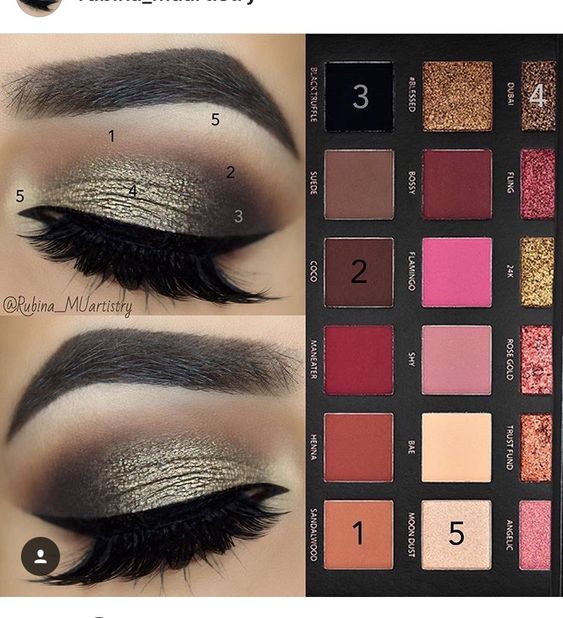  Huda Beauty Rose Gold Remastered Eyeshadow Palette